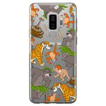 ERT GROUP mobile phone case for Samsung S9 PLUS original and officially Licensed Disney pattern Jungle Book 003 optimally adapted to the shape of the mobile phone, partially transparent