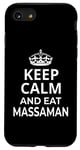 Coque pour iPhone SE (2020) / 7 / 8 Amateurs de curry Massaman/Restez calmes et mangez du curry Massaman !