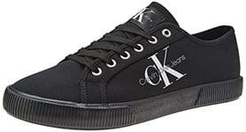Calvin Klein Jeans Baskets Vulcanisées Essential Vulc Chaussures Homme, Noir (Triple Black), 40