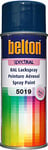 belton SpectRAL RAL 5019 Spray de peinture Bleu capri brillant 400 ml - Qualité professionnelle