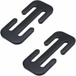 Clip Ceinture de Sécurité Voiture 2 pcs Boucle de Ceinture de Sécurité en Métal 7CM Clip de Ceinture de Sécurité Auto Universel Accessoire pour