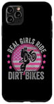 Coque pour iPhone 11 Pro Max De vraies filles font du vélo tout-terrain pour les amateurs de motocross