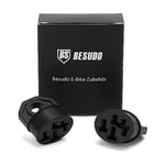 Besudo Lot de 2 cache-broches de protection de contact pour batterie de vélo électrique Bosch - Protection de contact - Cache de batterie pour vélo électrique - Capuchons de protection idéaux pour