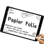 Phimoos Paperfeel Matte Screen Protector for iPad 9/8/7 (2022-2019) 10.2 Inch & iPad Air3 Pro 2019 10.5 Inch, Feel Like Paper Screen Film PET for Writing 2PCS