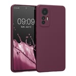 Matte TPU Case for Xiaomi 12 Lite 5G - Bordeaux Violet