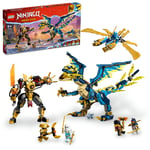 LEGO NINJAGO Elemental Dragon vs. The Empress Mech 71796 1,038 Pieces