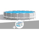 Kit piscine tubulaire Intex Prism Frame ronde 5,49 x 1,22 m + 6 cartouches de filtration