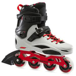 Rollerblade Rb Pro X Rollers en Ligne pour Hommes, Gris/Rouge Chaud, 310