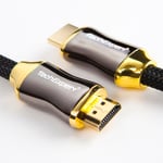 Techexpert Câble hdmi 2.1 8k 4k 120hz 1,5m hdr earc 48gb/sec