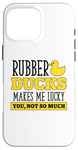 iPhone 16 Pro Max Rubber Ducks makes me lucky - Rubber Duck Case