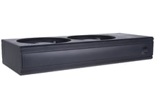 Alphacool 11608, Element, Gjuten Aluminium, Svart, 4-Stift, 0,138 L, 2 Fläkt/-Ar