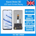 Xiaomi Redmi 13C LCD Touch Screen Digitizer Assembly Glass Replacement