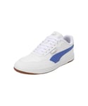 PUMA Homme Court Ultra Lite Basket, White Royal Sapphire Platinum Gray, 40.5 EU