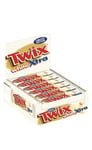 5 X TWIX WHITE Xtra  CHOCOLATE BARS  2x37.5g Best Before 09/07/2023