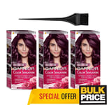 Garnier Couleur Sensation Cheveux Couleur 3.16 Profond Améthyste 3-pack