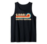 GIANNI Name Personalized Funny Retro Vintage Birthday Tank Top