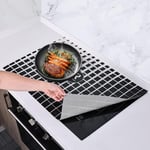 Large  Induction  Hob  Protector  Mat  90X54Cm , ( Magnetic )  Silicone  Inducti