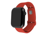 Fixed - Klockräm För Smart Klocka - Silicone, 49 Mm - Röd - För Apple Watch Ultra, Ultra 2