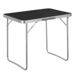 Table de Camping Pliante en Aluminium et mdf Table de Pique-Nique . Jardin Pliable Tables de Service Table d'appoint Portable pour Plage Balcon