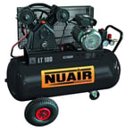 Compresseur Pro de chantier 3Cv 100 litres 390 L/min - NUAIR - B3800B/100CM3