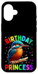 Coque pour iPhone 16 It's My Birthday Bird Girl Bird Birthday Princess Girl