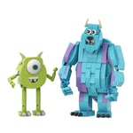 MOC Sulley and Mike Building Blocks Set Monsters Inc Collectable Figure Kid Gift