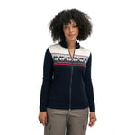 Dale of Norway Liberg Jacket - Pull en laine mérinos femme Marine / Off White / Raspberry M