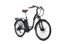 Vélo Electrique  De ville, E-28.2 , Aluminium, SHIMANO 7 Vitesses , Freins a Disque Hydraulique Bat. Ion Lithium 36V 16Ah - Neuf