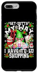 iPhone 7 Plus/8 Plus Funny Gnome Christmas Shopping Crew Motif For Xmas Shopping Case