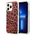 Guess Case GUHCP13LHSLEOR iPhone 13 Prolle / 13 6.1", punainen