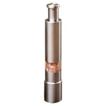 HINK-Home Pepper Grinder, Stainless Steel Thumb Push Salt Pepper Spice Sauce Grinder Mill Muller Stick, Kitchen，Dining & Bar Big Sales Silver