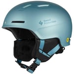 Sweet Protection Winder MIPS Helmet Jr Casque Jeune Unisexe, Bleu Glacier métallisé, XS