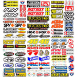 Motorcykeldekaler sponsor 113 dekaler motocross grafik cykel 36x33 cm