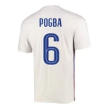 2020-2021 France Away Football Soccer T-Shirt (Paul Pogba 6)