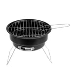 AUCUNE Mini Four De Support Gril Barbecue Camping Rond Portable Extérieur Randonnée Voyage Pêche