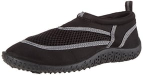 Beck Mixte Aqua 711 Chaussures de Plage Piscine, Noir, 45 EU