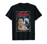 Teen Wolf Vintage Distressed Wolf On The Court Movie Poster T-Shirt