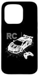 Coque pour iPhone 15 Pro Voiture RC 3D Wireframe - Télécommande Vintage Lover Racing Lover