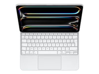 Apple Magic Keyboard - Clavier et étui - avec trackpad - rétroéclairé - Apple Smart connector - AZERTY - Français - blanc