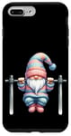 Coque pour iPhone 7 Plus/8 Plus Funny Working Out Gnome With Pull-Up Bar For Fitness Lover