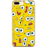 Apple iPhone 8 Plus Genomskinligt Skal SpongeBob SquarePants