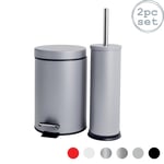 Round Bathroom Pedal Bin 3 Litre