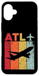 Coque pour iPhone 16 Plus ATL Aéroport Hartsfield Jackson d'Atlanta