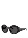 Moncler ME8005 Futuro Unisex Oval Sunglasses