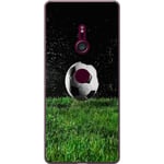 Sony Xperia XZ3 Genomskinligt Skal Fotboll Action