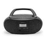 Roberts Zoombox 4 DAB/FM CD Bluetooth Portable Boombox - Black