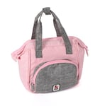 Bayer Chic 2000 Sac à Langer pour poupée - Accessoire de poupée - Mélange de Gris et Rose