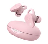 Fresh 'n Rebel Twins Rush, Écouteurs Bluetooth Sport Intra-Auriculaires avec Suppression Active du Bruit, Mode Son D'Ambiance, Étanche (IP57), Microphone Intégré, Contrôle par Touches (Pastel Pink)