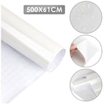 2x Papier Adhesif pour Meuble 61X500cm Film Vinyle Autocollant Pour Meubles Armoires Murs Chambres à Coucher Imperméable diy Décoratif Papier