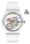 Swatch SO29K115-5300 CLEARLY NEW GENT PAY! (41mm) Clear Watch